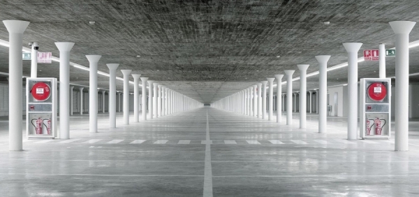 Photograph Nigel Harniman Car Park on One Eyeland